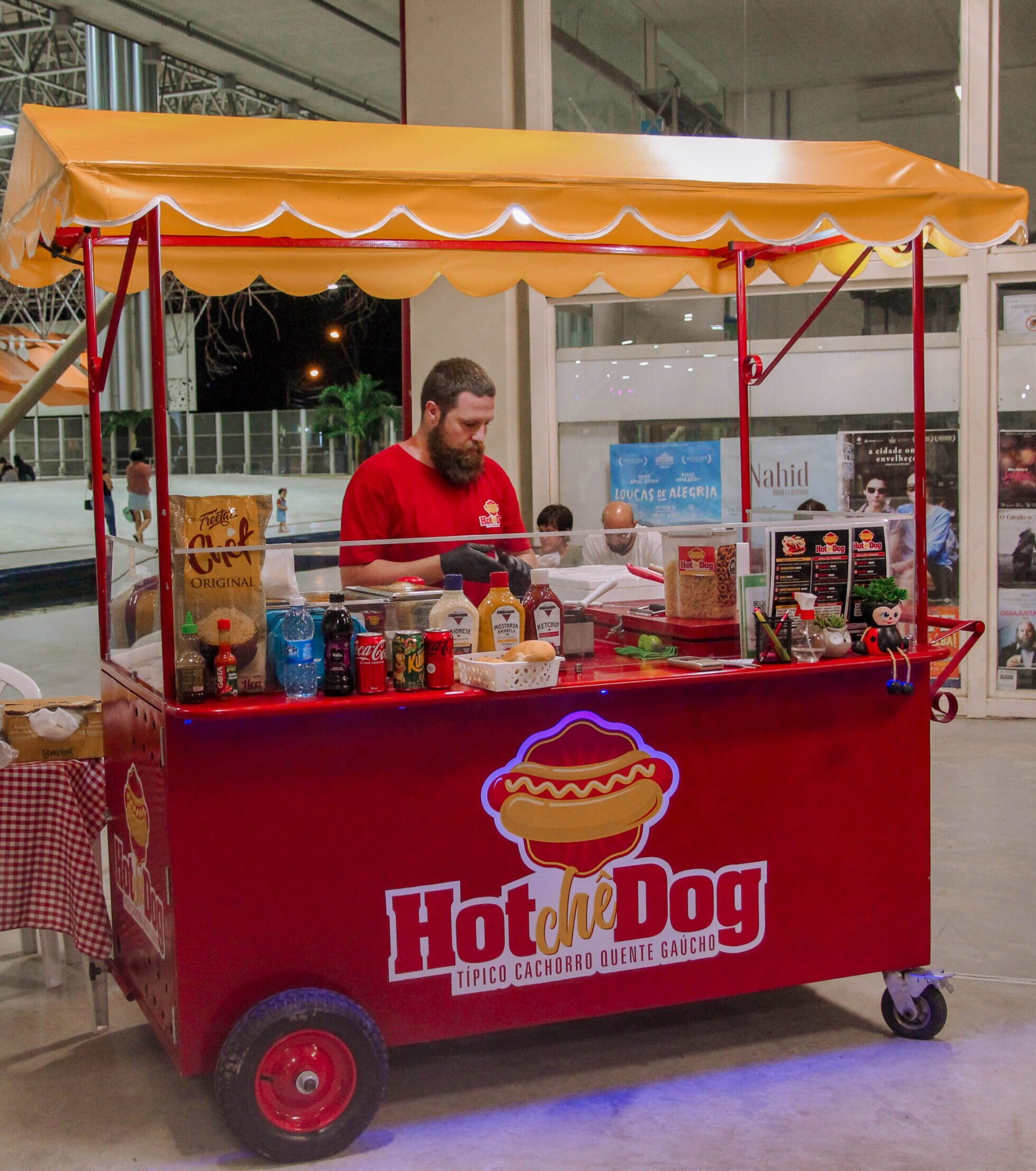 Food Cart para Hot Dog E L M O