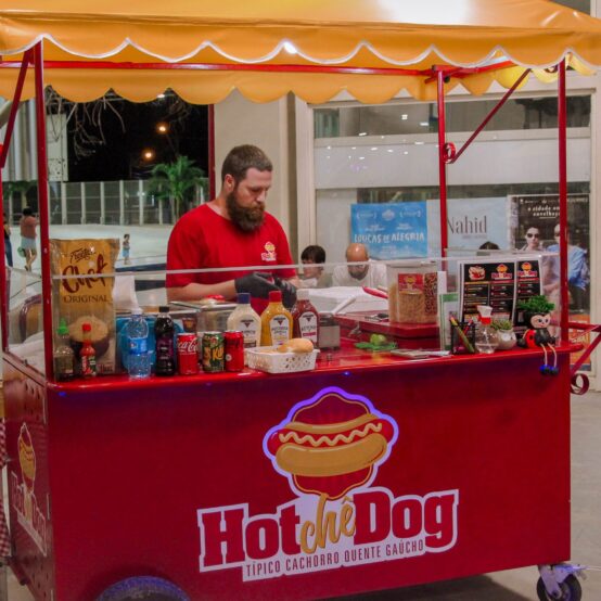 carrinho de cachorro quente