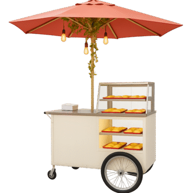 food cart modelo cofeitaria