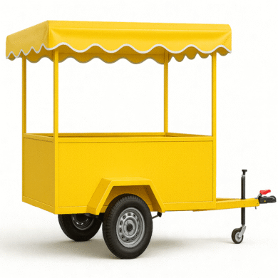 micro trailer aberto